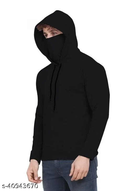 Men’s Black Hooded Sweatshirt
